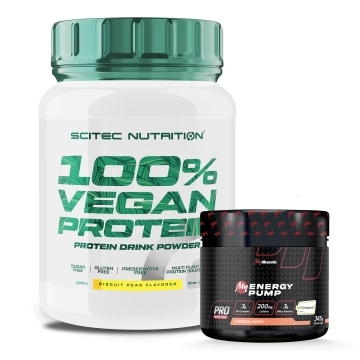 Pack 100% Vegan Protein + My Energy Pump