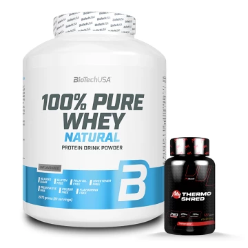 Pack 100% Pure Whey Nature + My Thermo Shred