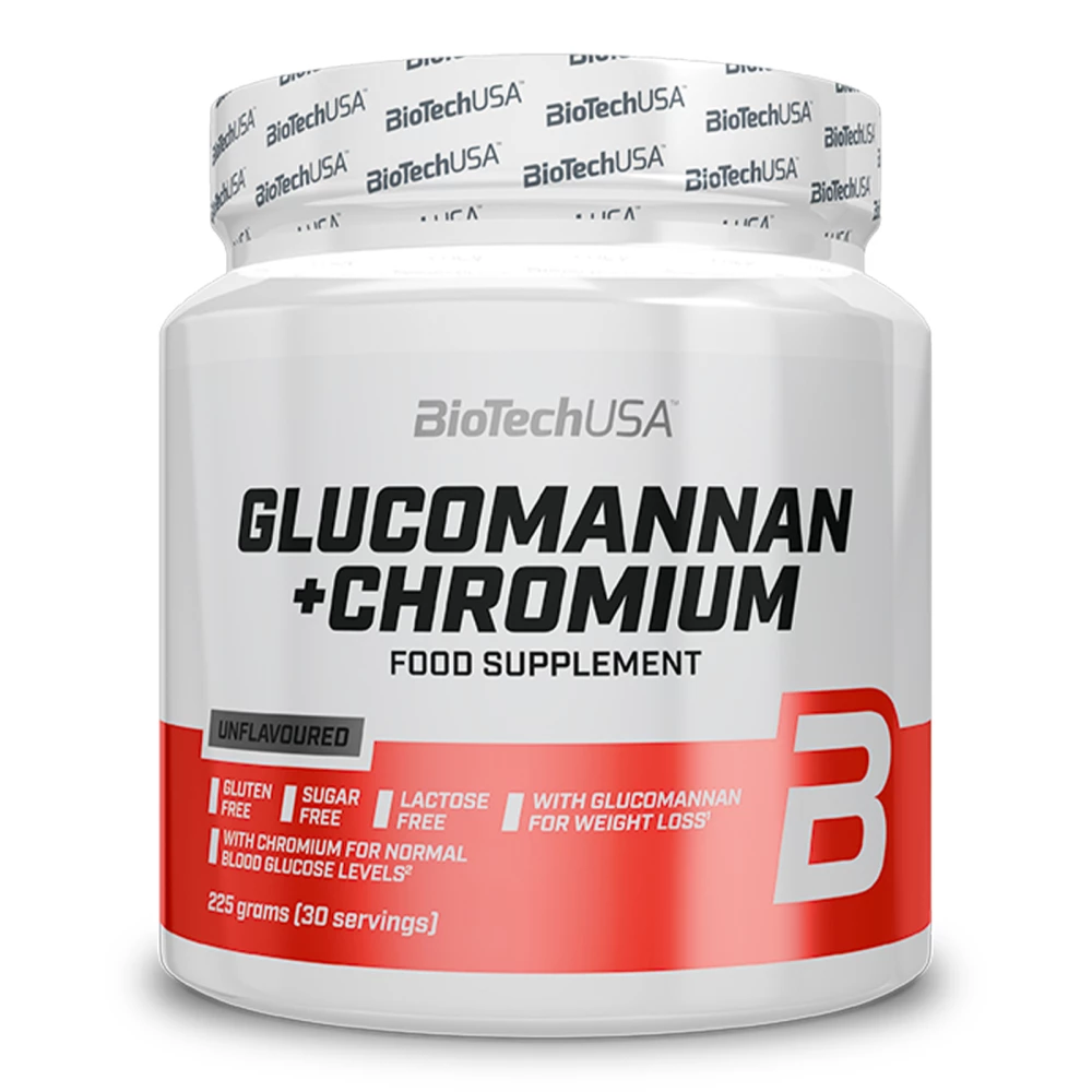 Glucomannan + Chromium - BioTech USA