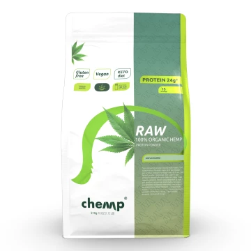 RAW 100% Organic Hemp Protein Powder - Chemp
